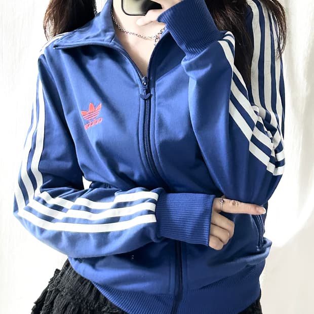 아디다스 빅로고 빨파 파이어버드 져지