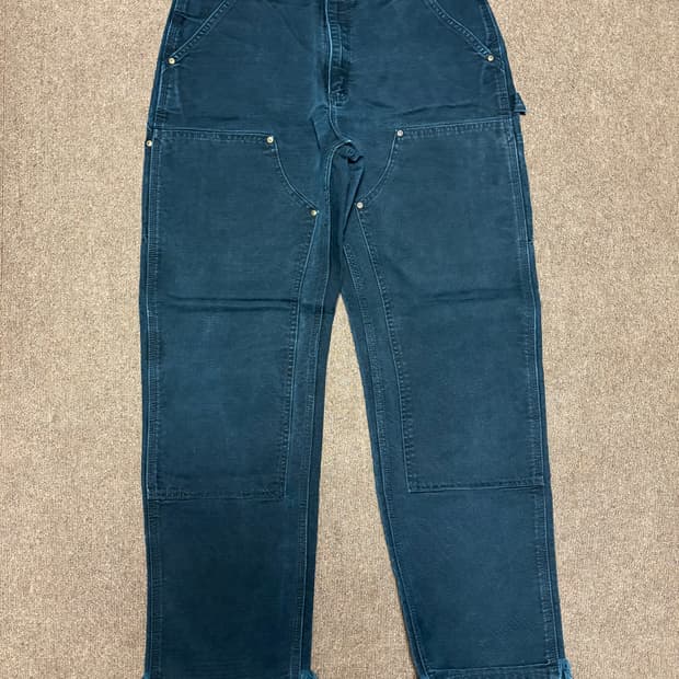 칼하트 made in usa b01 더블니 카펜터 팬츠 32