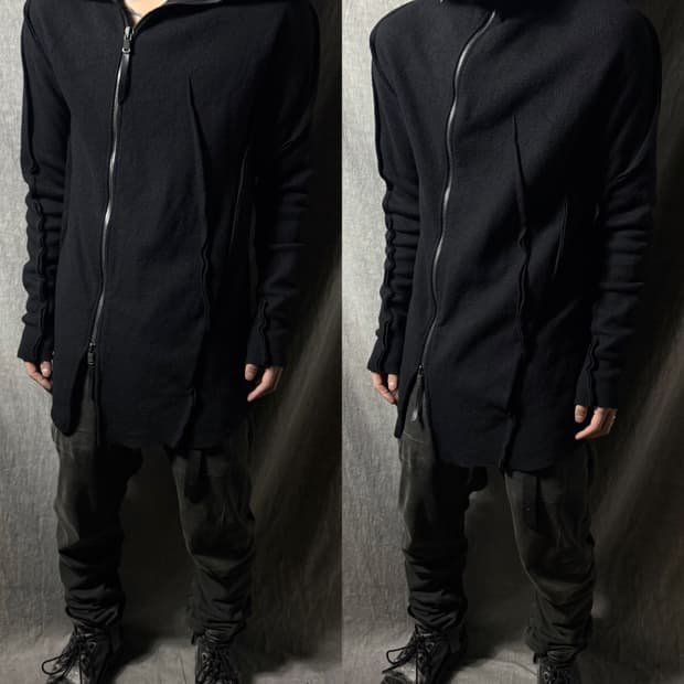 Leon Emanuel Blanck Asymmetric Zip Up