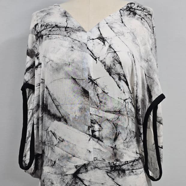 Helmut Lang 테렌느 마블 블라우스 S