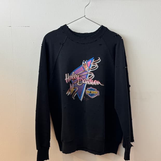 80s harley davidson sweatshirt