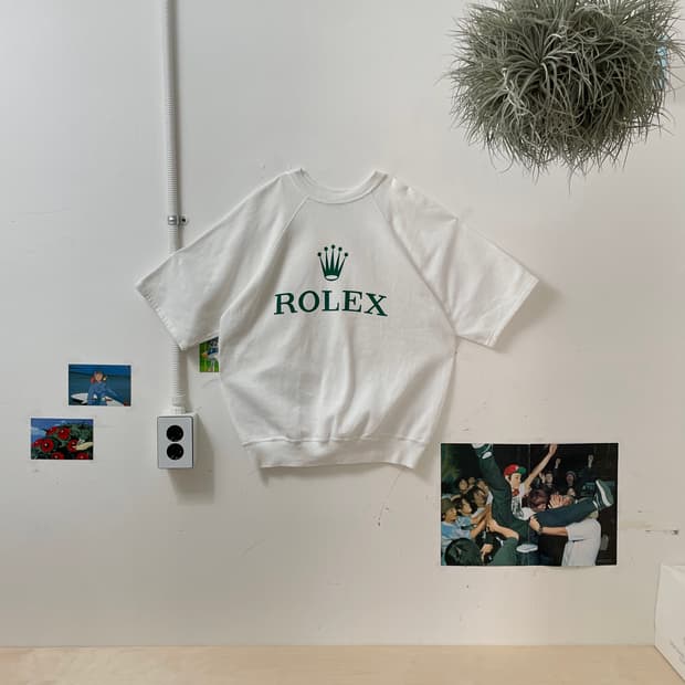 롤렉스 하프스웻 (80-90s Tultex 바디)