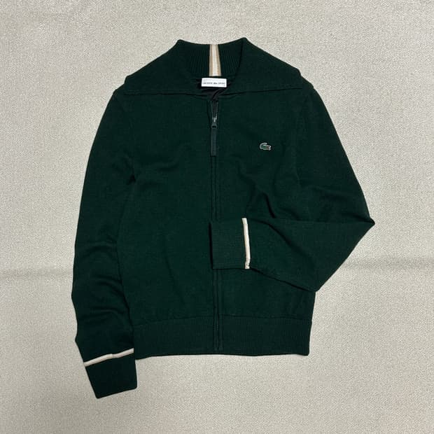 라코스테 스포츠 여성 골프 방풍 풀집업