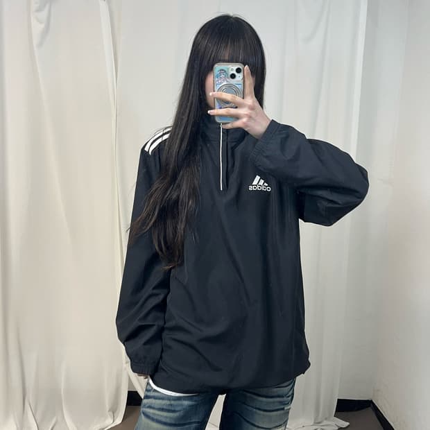Adidas anorak windbreaker