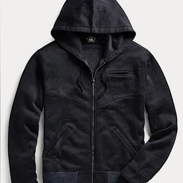 rrl 웨스턴 후드집업 자켓 L