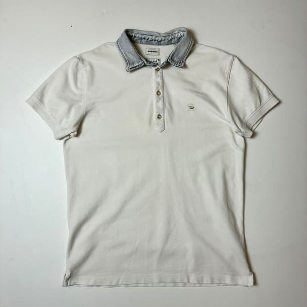 디젤 00's 데님 카라 반팔 치셔츠 PN9589