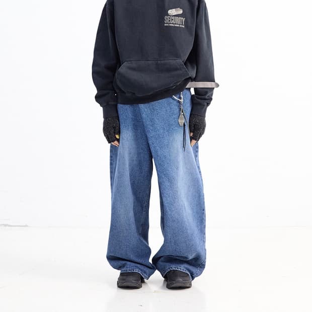 해칭룸 wrap jeans