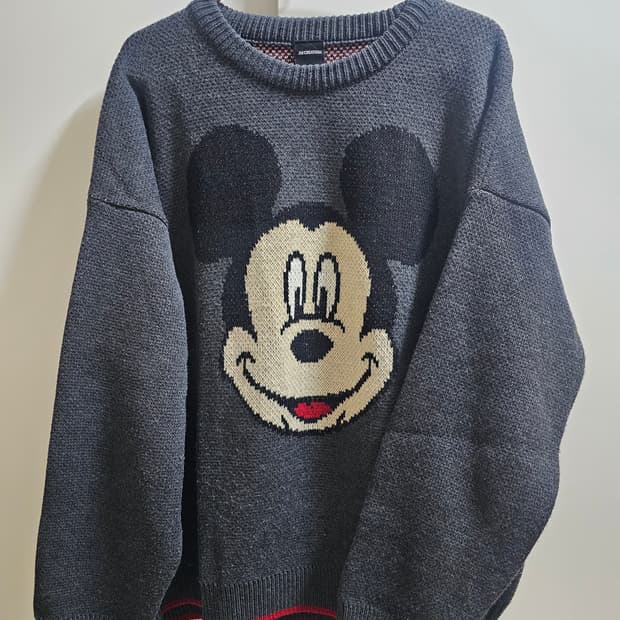 디즈니 미키 오버핏 니트