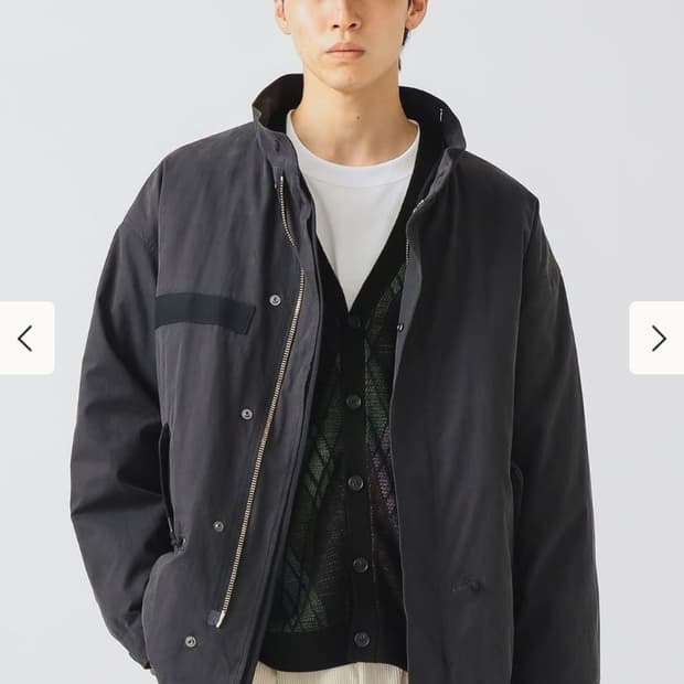 빔즈 숏 m65 블랙 L (내피 포함)