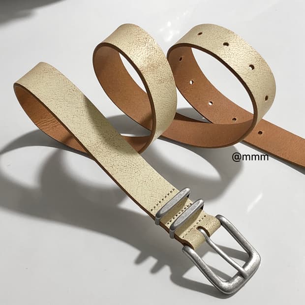 [Unisex] 베라펠레 빈티지 가죽 벨트