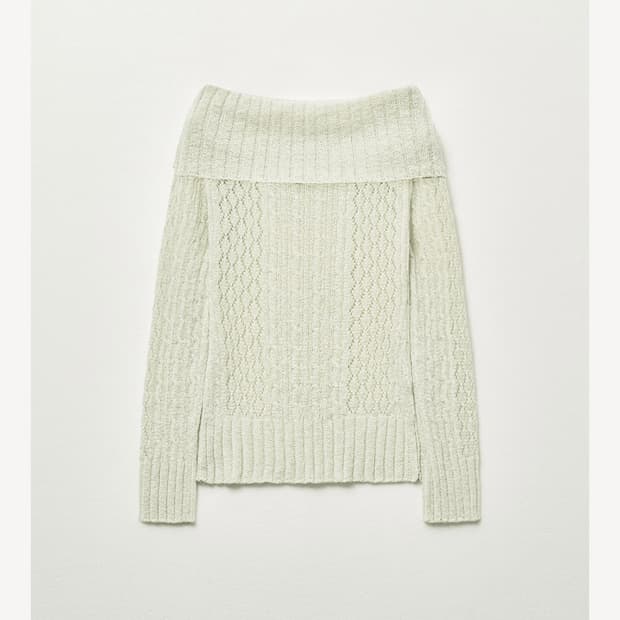 GED 게드 오프숄더 탑