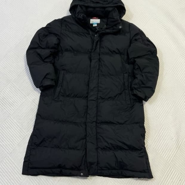 컬럼비아 거위털 구스 롱패딩 105~110
