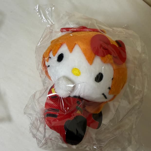 산리오 헬로키티 에반게리온 아스카키티