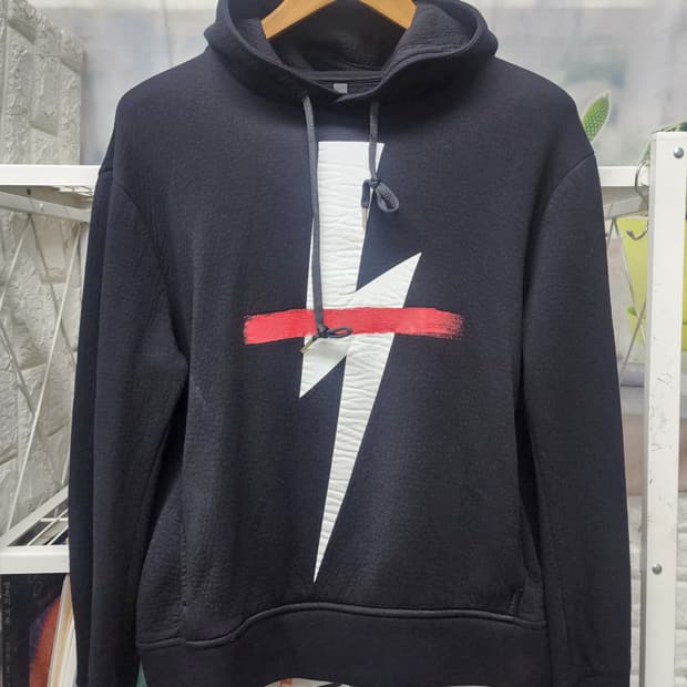 닐바렛 썬더볼트 남성 후드티 M 95 번개 후드티셔츠 MM37