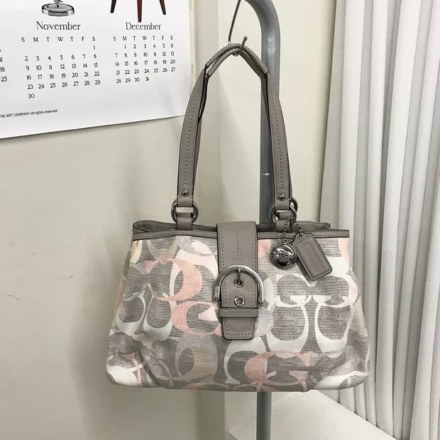 코치 버클 숄더백 가방