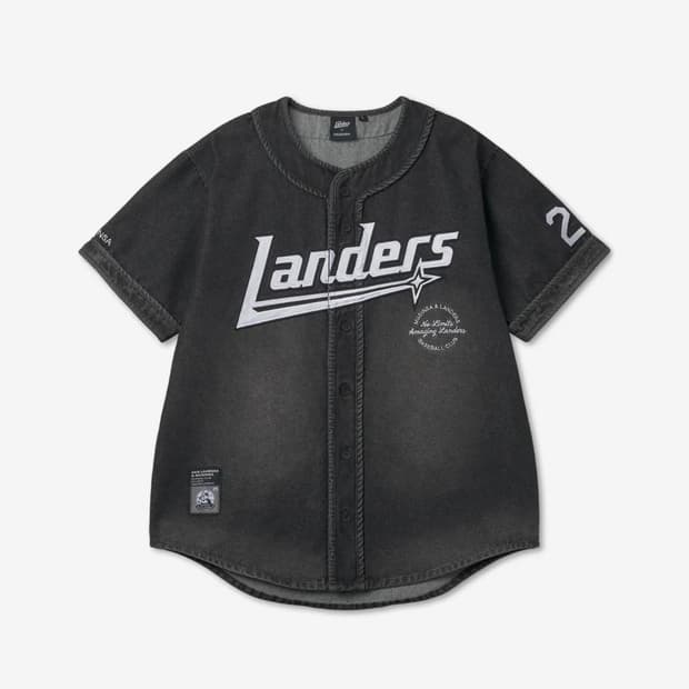 (XXL)ssg랜더스 25블랙데님저지