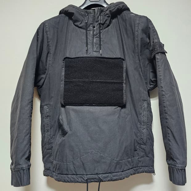 스톤아일랜드 쉐도우프로젝트 코튼 나일론 포플린 프리마로프트 아노락