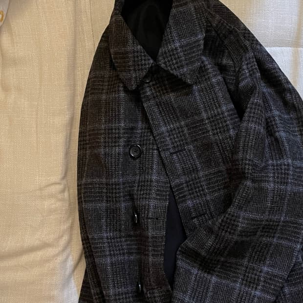 아나토미카 싱글래글런 2 리버서블 코트 48사이즈 블랙