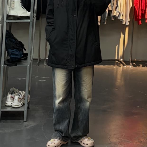 입생로랑 아카이브 폴리쉘 블랙 자켓 A3021