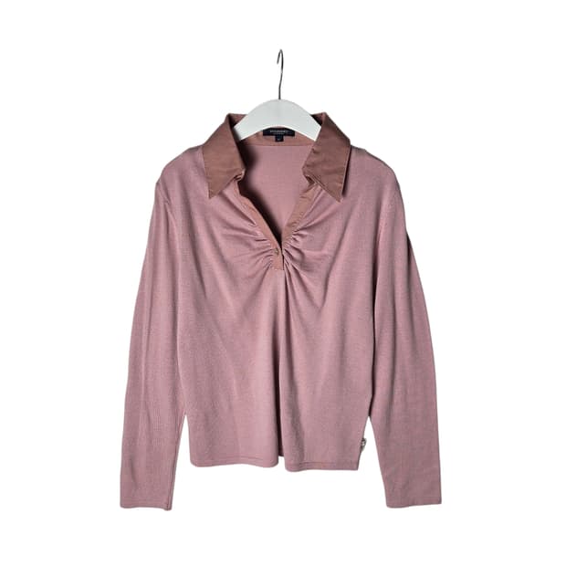 [Burberry] 버버리런던 드레이프 카라 니트