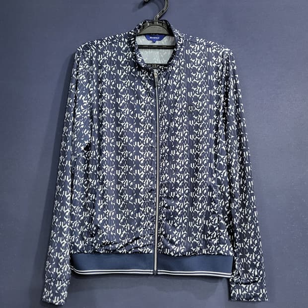 빈폴 골프 냉감 패턴 풀집업