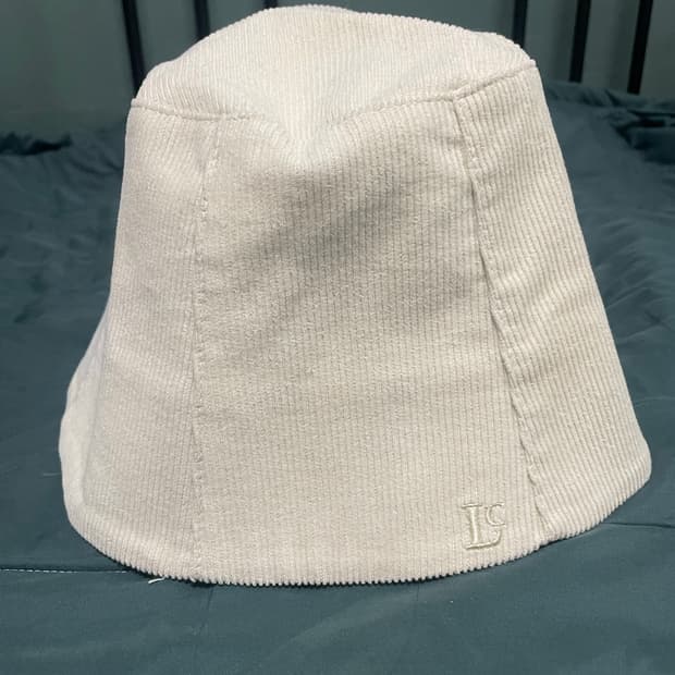 로우클래식 아이보리 코듀로이 버킷햇