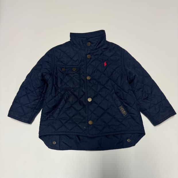 폴로 랄프로렌 키즈 네이비 퀄팅 자켓 2