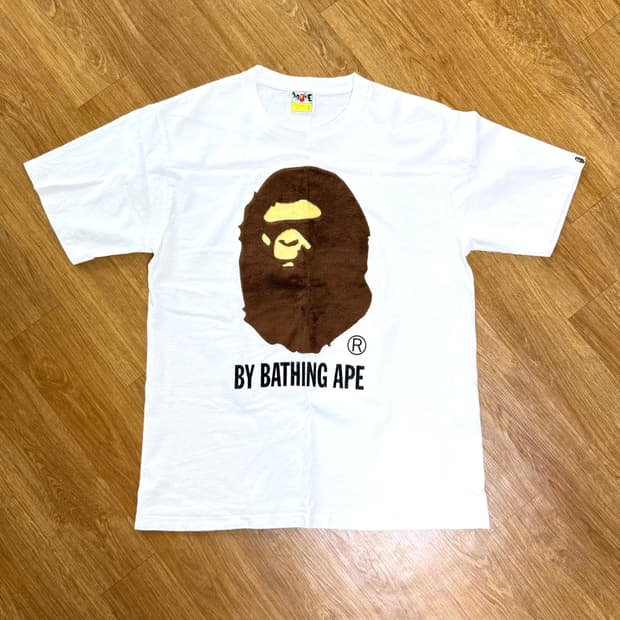 베이프 퍼 반팔 티셔츠