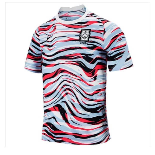 나이키 국대 프리매치 탑