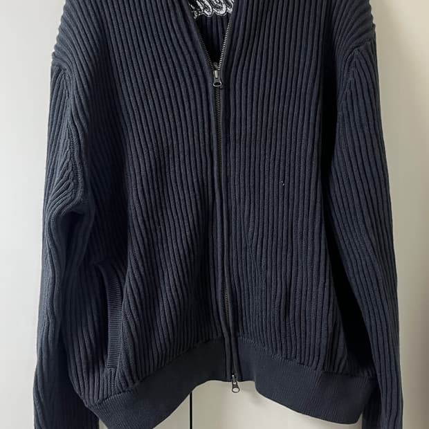 디스이즈네버댓 풀집 가디건 차콜 s