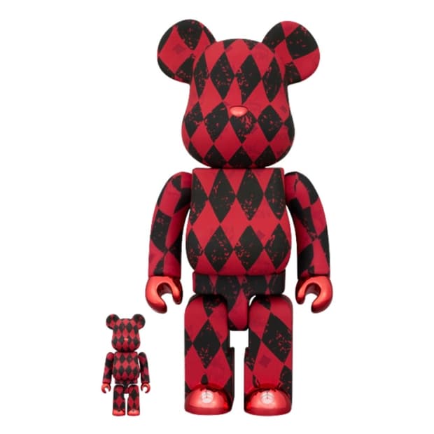 MCM 베어브릭(할리퀸)