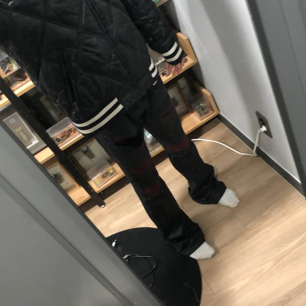 일본 빈티지 패딩 L