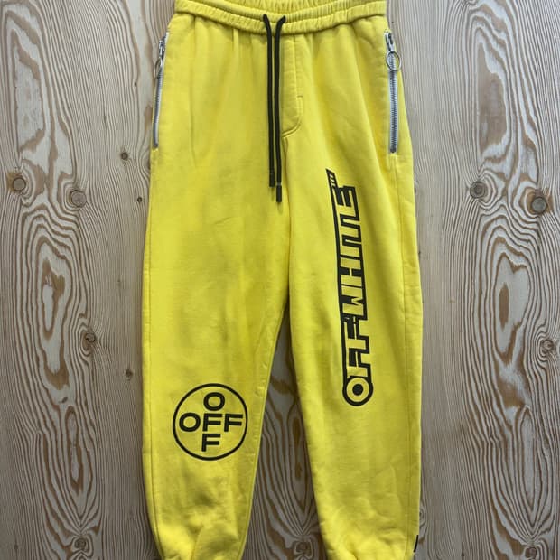 오프화이트 조거 스웻팬츠