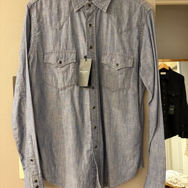 생로랑 웨스턴 셔츠