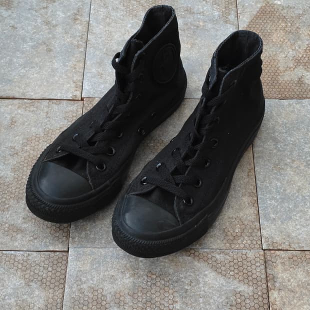 (240)컨버스 척테일러 올스타 하이 블랙