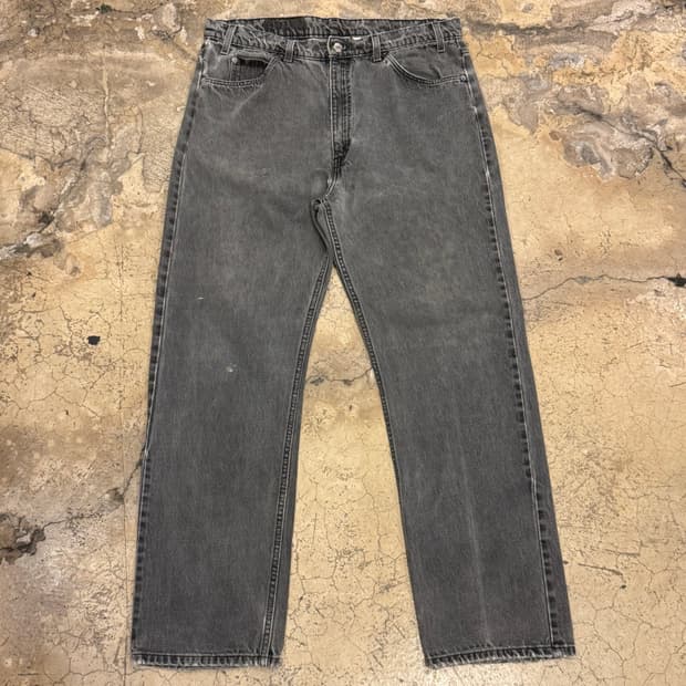 90s 오랜지탭 리바이스 Levis 505 흑청 (38X30)