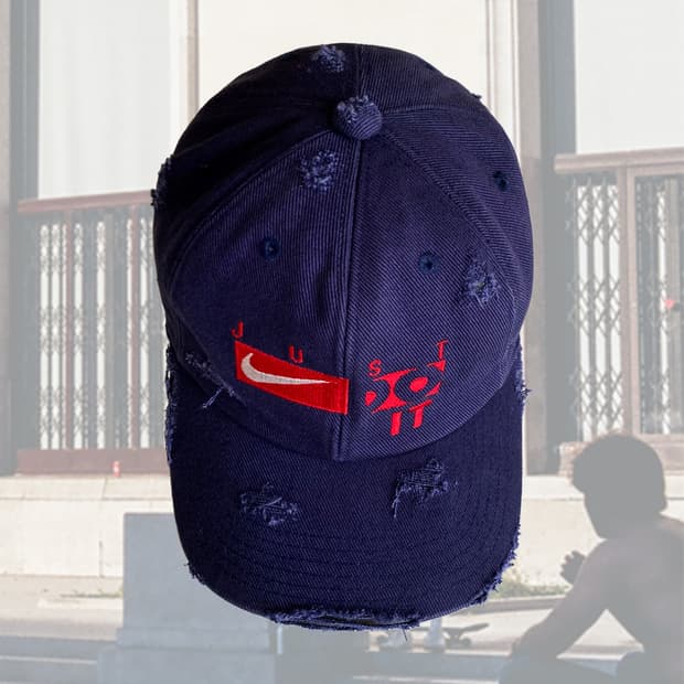 90s 올드 나이키 디스트로이드 빈티지 볼캡 모자