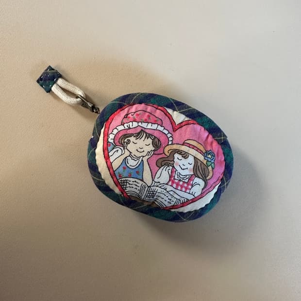 미국 빈티지 원단 에어팟 파우치/ 동전지갑 / 키링 / 작은파우치