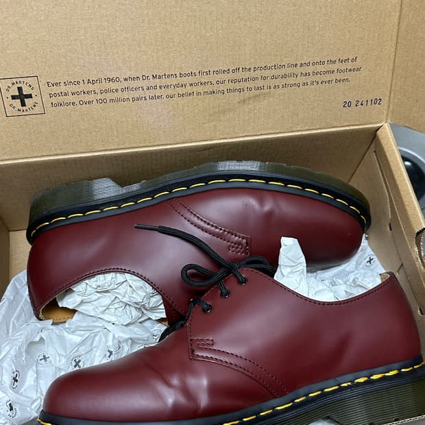 270 닥터마틴 1461 스무스 체리레드