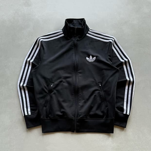 [M]아디다스 구형 파이어버드 블랙 트랙탑 져지