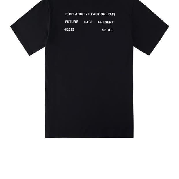 Paf Souvenir T-Shirt 1 Black xl