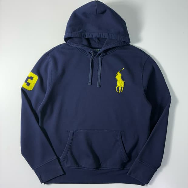 Polo  폴로 랄프로렌 빅포니 네이비 후드티 