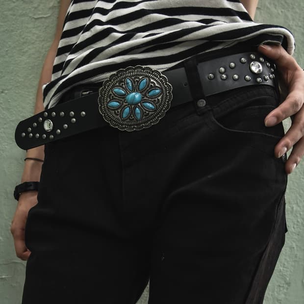 Stud Detail Belt