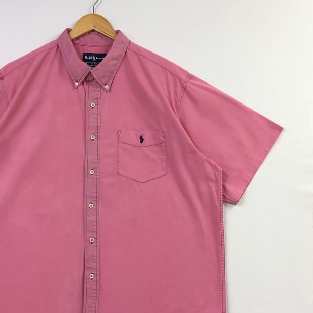 XL 폴로 타이다이 솔리드코튼 셔츠