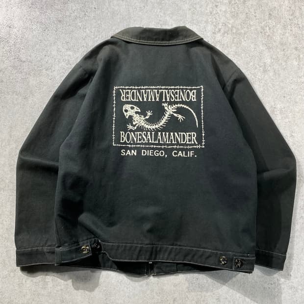 [M] Spalding BONESALAMANDER 프린팅 워크자켓