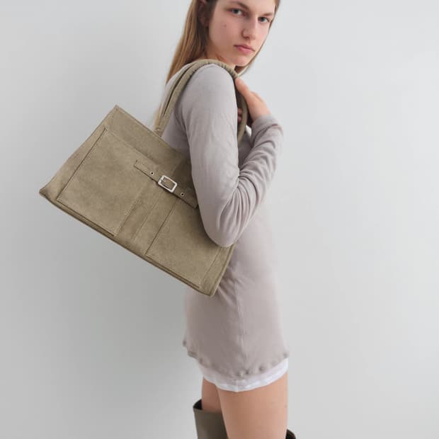 기마구아스 안나마리아 캔버스 백 / 베이지