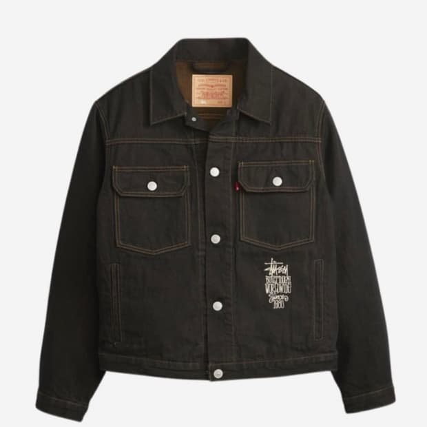 스투시 리바이스 데님 트러커 자켓 L