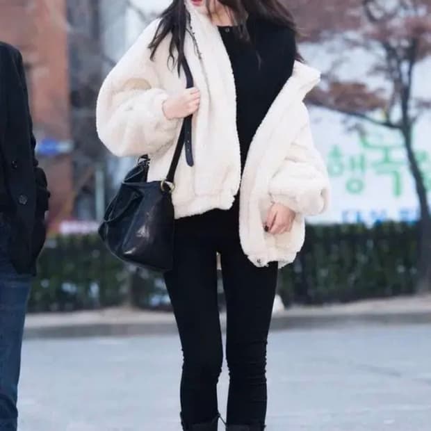 로클 로우클래식 뽀글이 점퍼