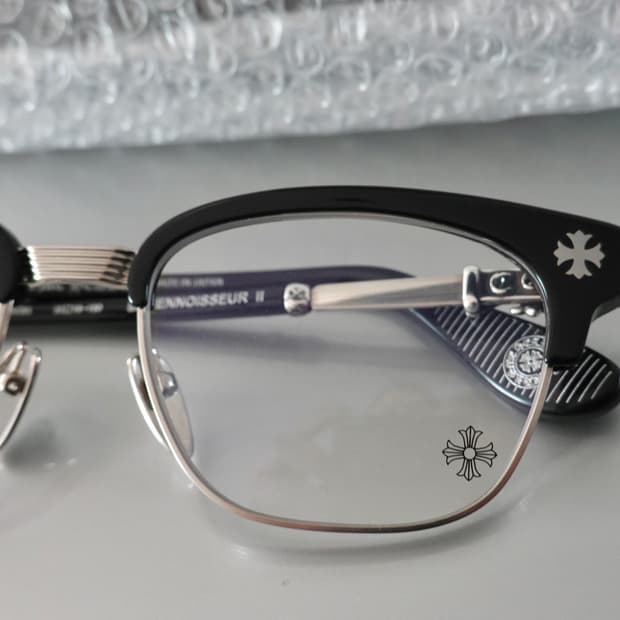 크롬하츠 보넨노이슈어2 블랙/브러쉬드실버 안경