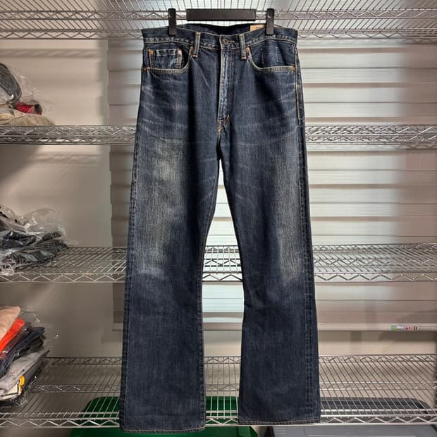 34) 캐피탈 kapital 빈티지 플레어 데님